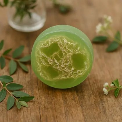 Sabonete + Bucha Vegetal